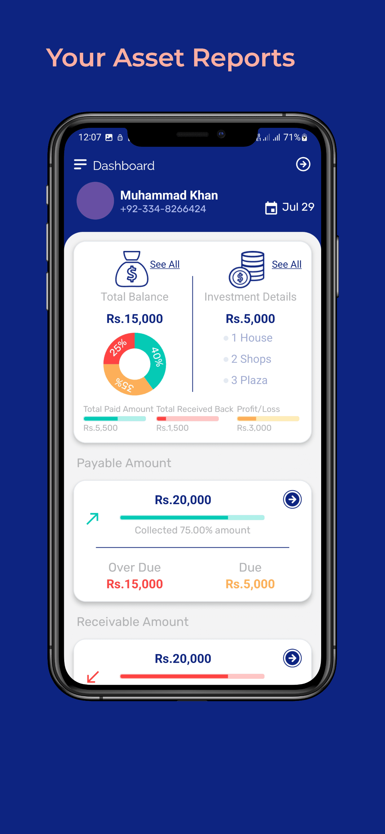 (HK) Hisab Kitab - Invoice App screenshot 1