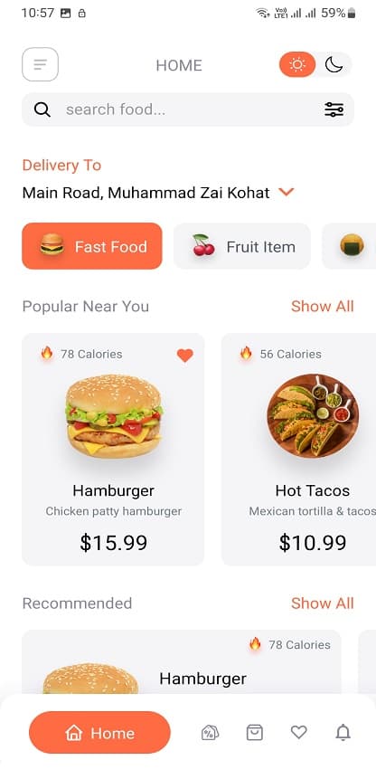 MD FOODs screenshot 1