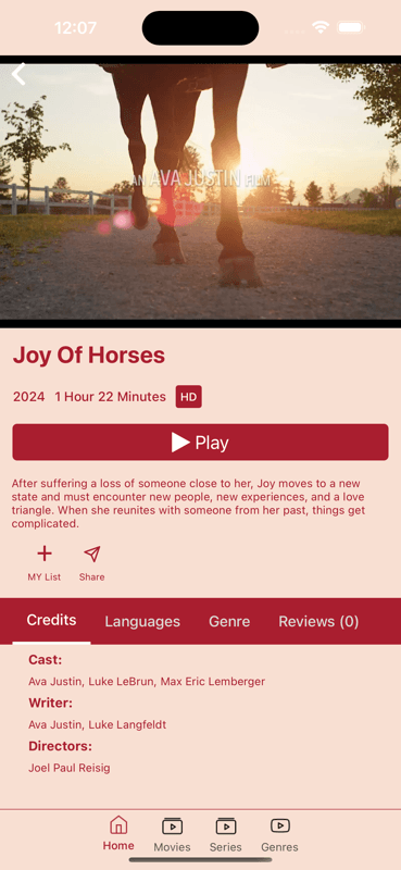 Solace: Quality Movies & TV screenshot 1