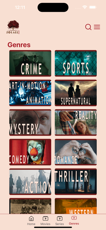 Solace: Quality Movies & TV screenshot 3